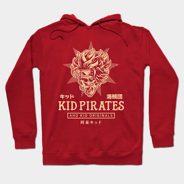 Captain Kid - Front & Back Hoodie by Aho Kid